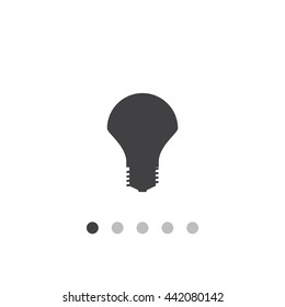 LED lamp Icon