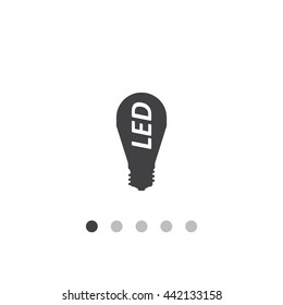 LED lamp Icon