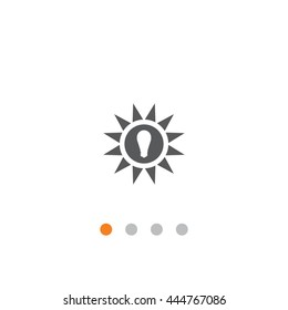 LED lamp Icon