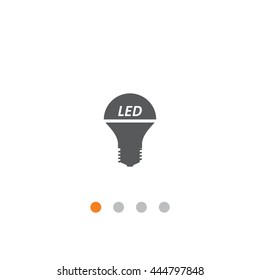 LED lamp Icon