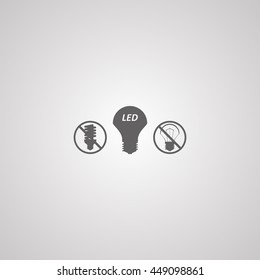 LED lamp Icon