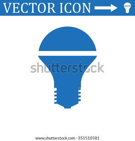 LED lamp icon