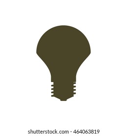 LED Lamp Icon Vector