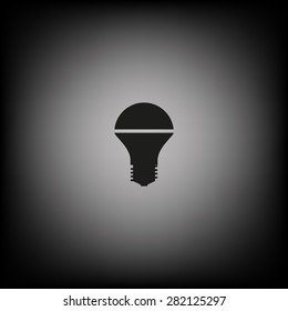 LED lamp . icon. vector design