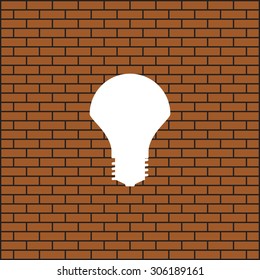 LED lamp. icon. vector design