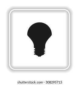 LED lamp. icon. vector design
