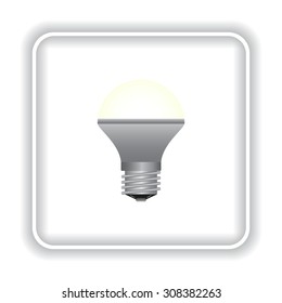 LED lamp . icon. vector design