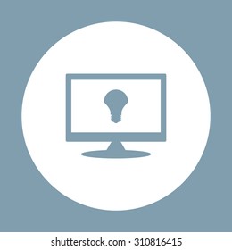LED lamp. icon. vector design