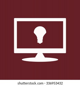 LED lamp. icon. vector design