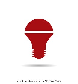 LED lamp . icon. vector design