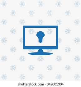LED lamp. icon. vector design