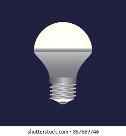 LED lamp . icon. vector design