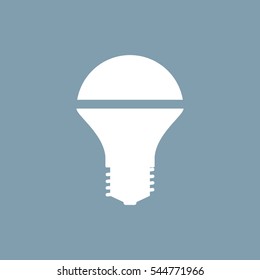 LED Lamp Icon Vector flat design style