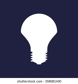 LED lamp. icon, vector illustration. Flat design style