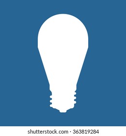LED lamp  icon, vector illustration. Modern design. Flat design style