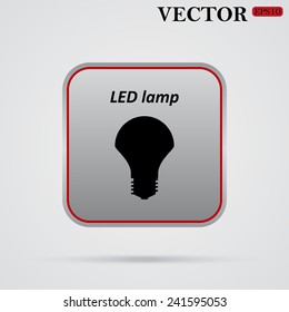 LED lamp ,  vector,  EPS 10