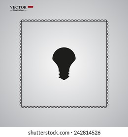 LED lamp , vector illustration, EPS 10