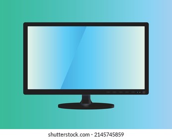 LED or LCD flat screen television