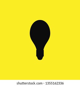 led lighd bulb icon vector