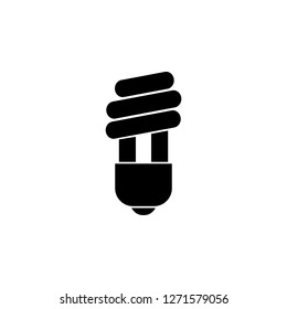 LED light, bulb icon on white background. Can be used for web, logo, mobile app, UI, UX