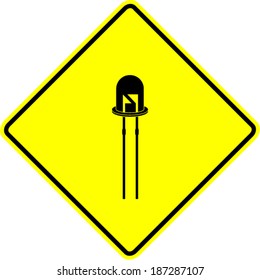 led light emitting diode sign