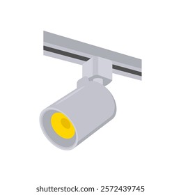 LED Light, Exhibition Vector illustration Isolated