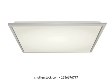 Led light frame. vector illustration