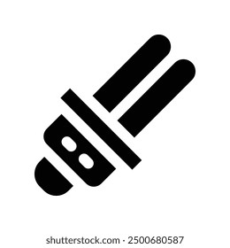 led light icon. vector glyph icon for your website, mobile, presentation, and logo design.