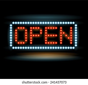 led lights Open Sign