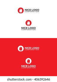 Led Logo, Red Color, Diode Circle Icon