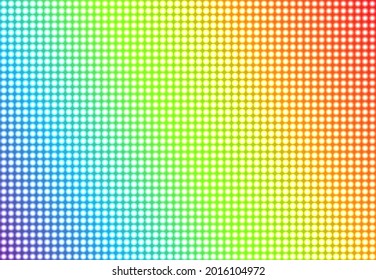 Led screen background. Seamless vector illustration.