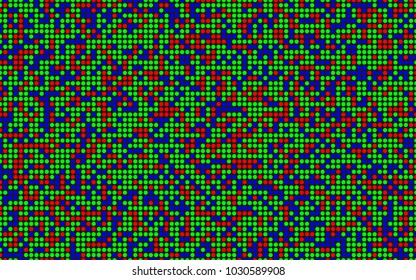 Led screen texture. diode screen seamless pattern