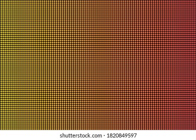 led screen texture. lcd panel pattern. RGB Screen dots seamless pattern. Analog display television. Vector illustration