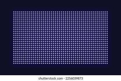 Led screen texture. Lcd pixel digital monitor with dots. 