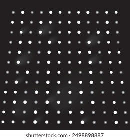 LED Stripes on a Black Background. Glowing Rounded Lights. Event. Concert. Shining.