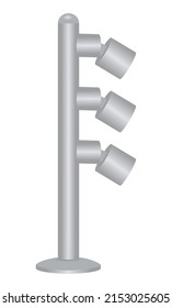 Led table lamp. vector illustration