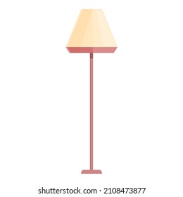 Led torchere icon cartoon vector. Office light. Modern decor