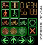 LED traffic light