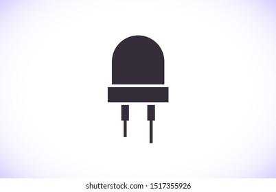 Led Vector icon . Lorem Ipsum Illustration design