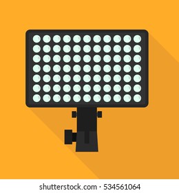 LED Video Light ,flat icon,vector