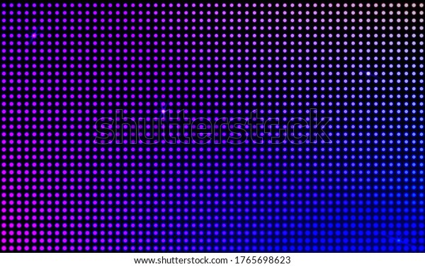 Led Wall Video Screen Blue Purple Stock Vector (Royalty Free ...