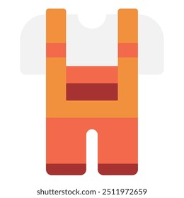 Lederhosen icon for web, app, infographic, etc