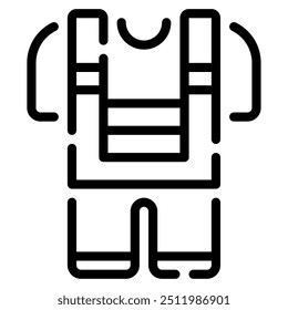 Lederhosen ícone para web, app, infográfico, etc