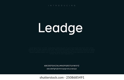 Ledge Elegant alphabet letters font and number. Classic Copper Lettering Minimal Fashion Designs. Typography fonts regular uppercase and lowercase. vector illustration