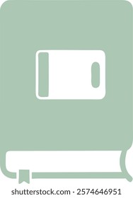 Ledger Bookkeeping Icon Depicting Financial Records, Perfect for Business Accounting Concepts