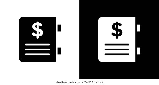 Ledger icon concept, vector illustration