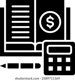 Ledger Icon Element For Design