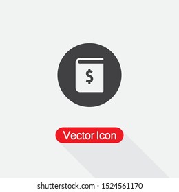 Ledger Icon Vector Illustration Eps10