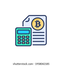 Ledger icon in vector. Logotype