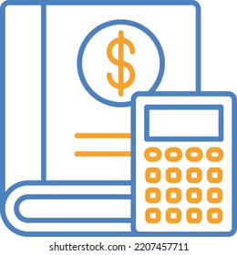 Ledger vector icon. Can be used for printing, mobile and web applications.